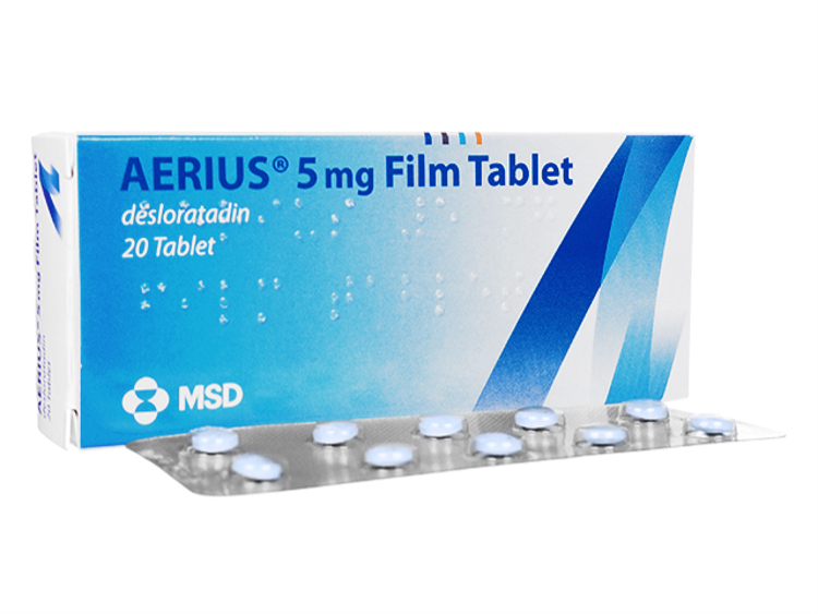 Aerıus 5 mg 20 tab