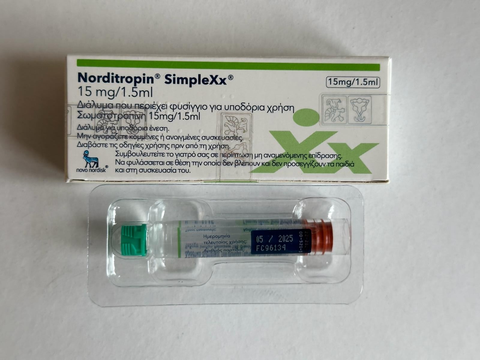 Norditropin Nordiflex 15mg (45iu) + PEN