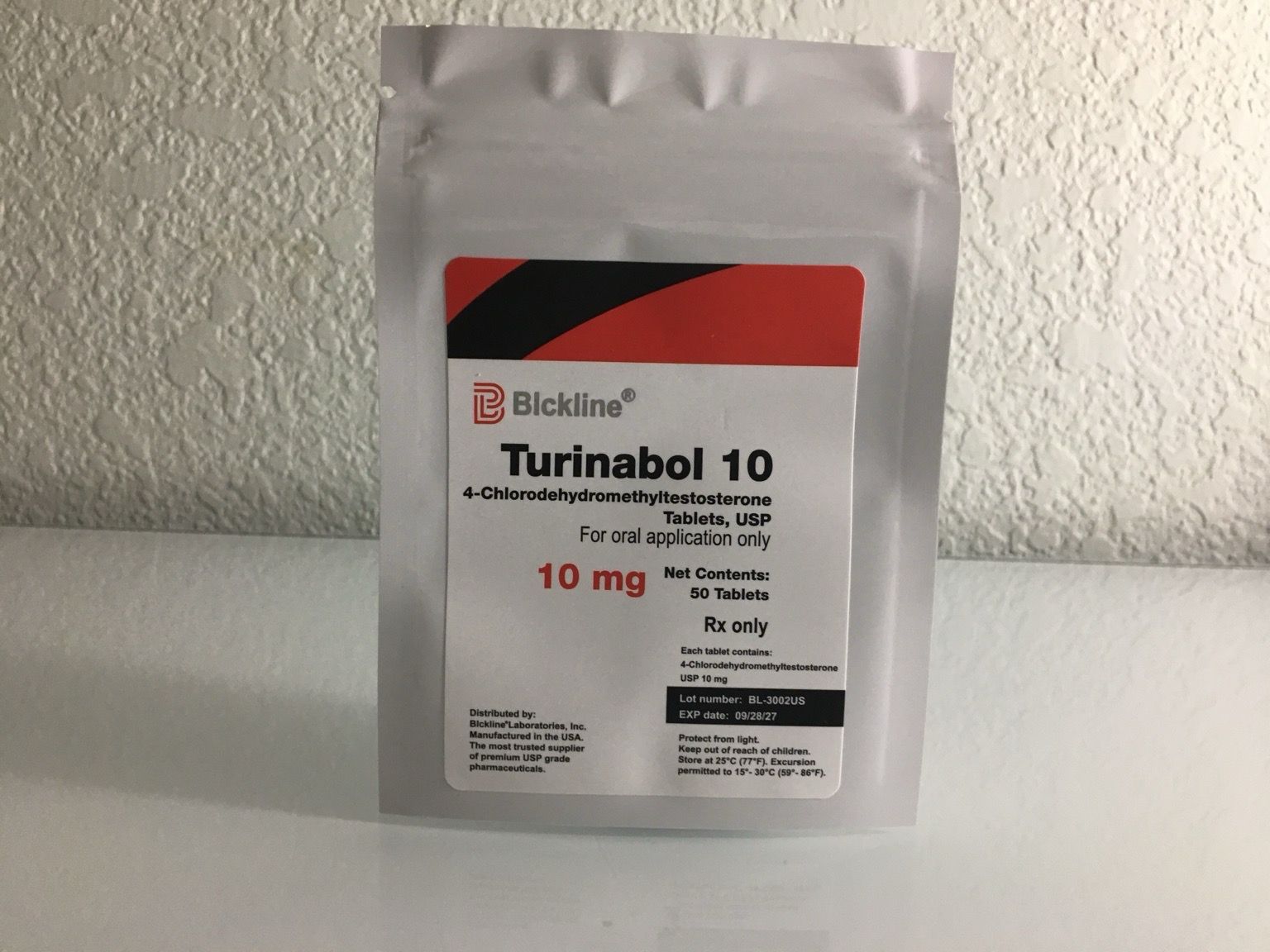 Turinabol 10 mg 50 tablets Chiorodehydromethyltestosterone