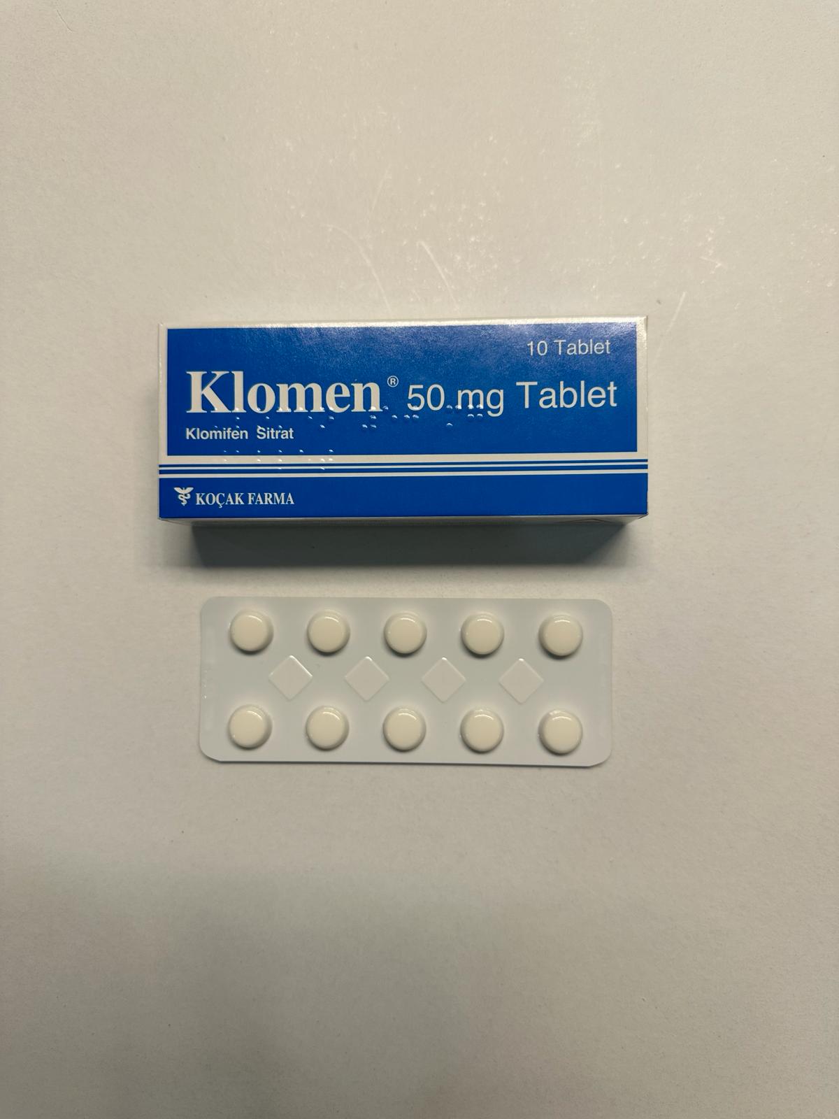 klomen 50 mg(clomiphene citrate)