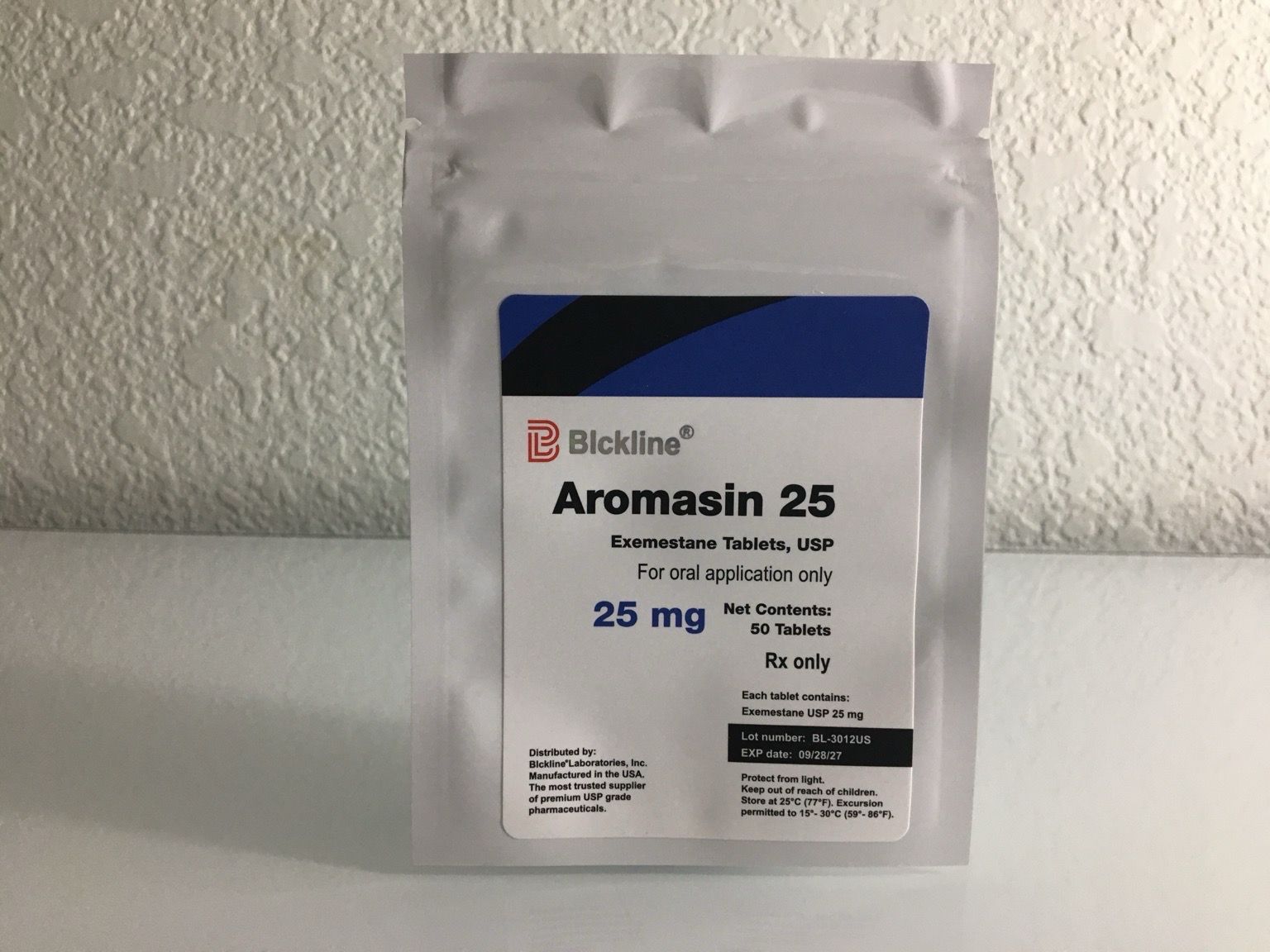 Aromasin 25 mg 50 tablets Exemestane