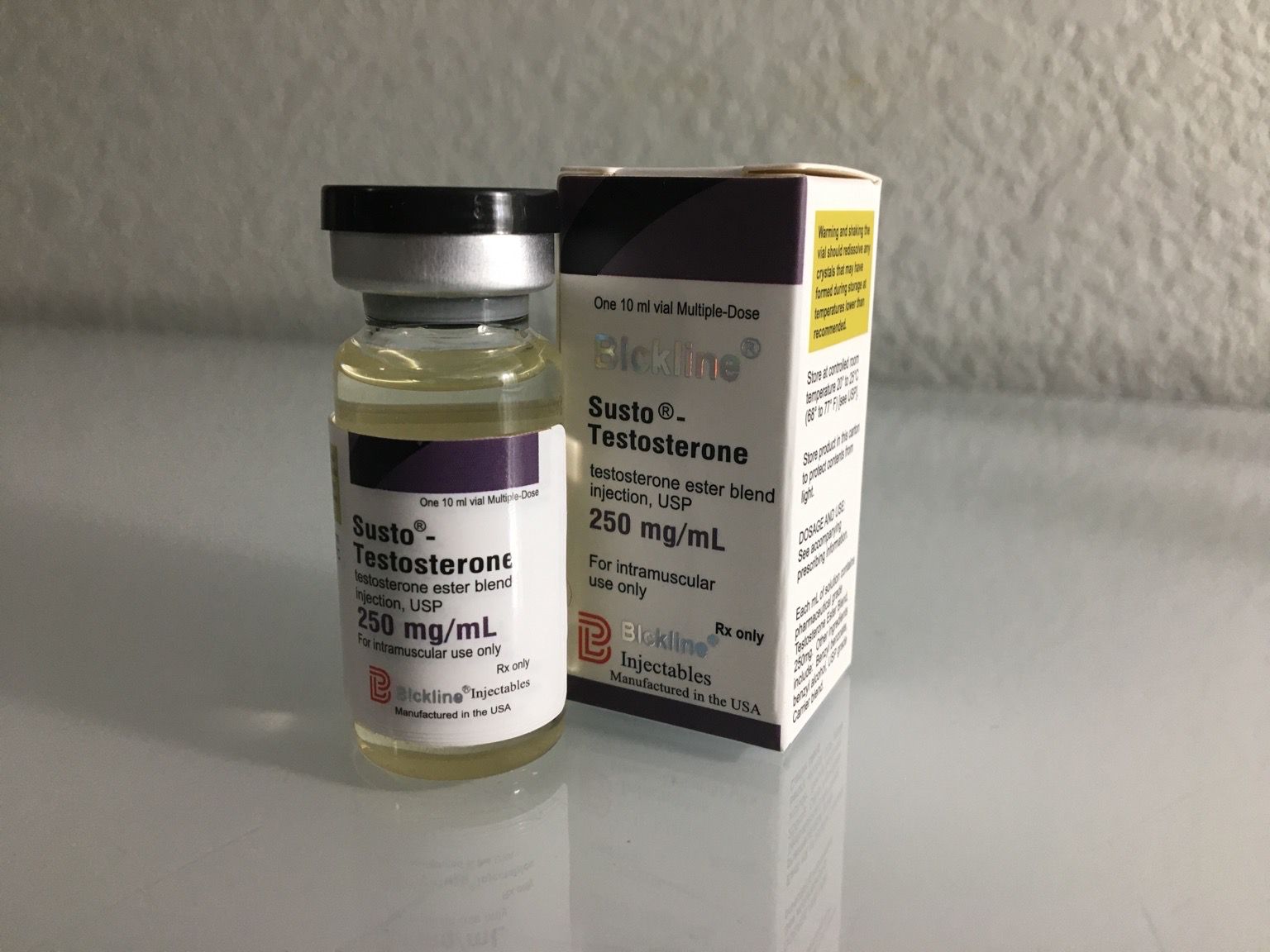 Test Susto Testosterone 250mg/ml 10 ml vial