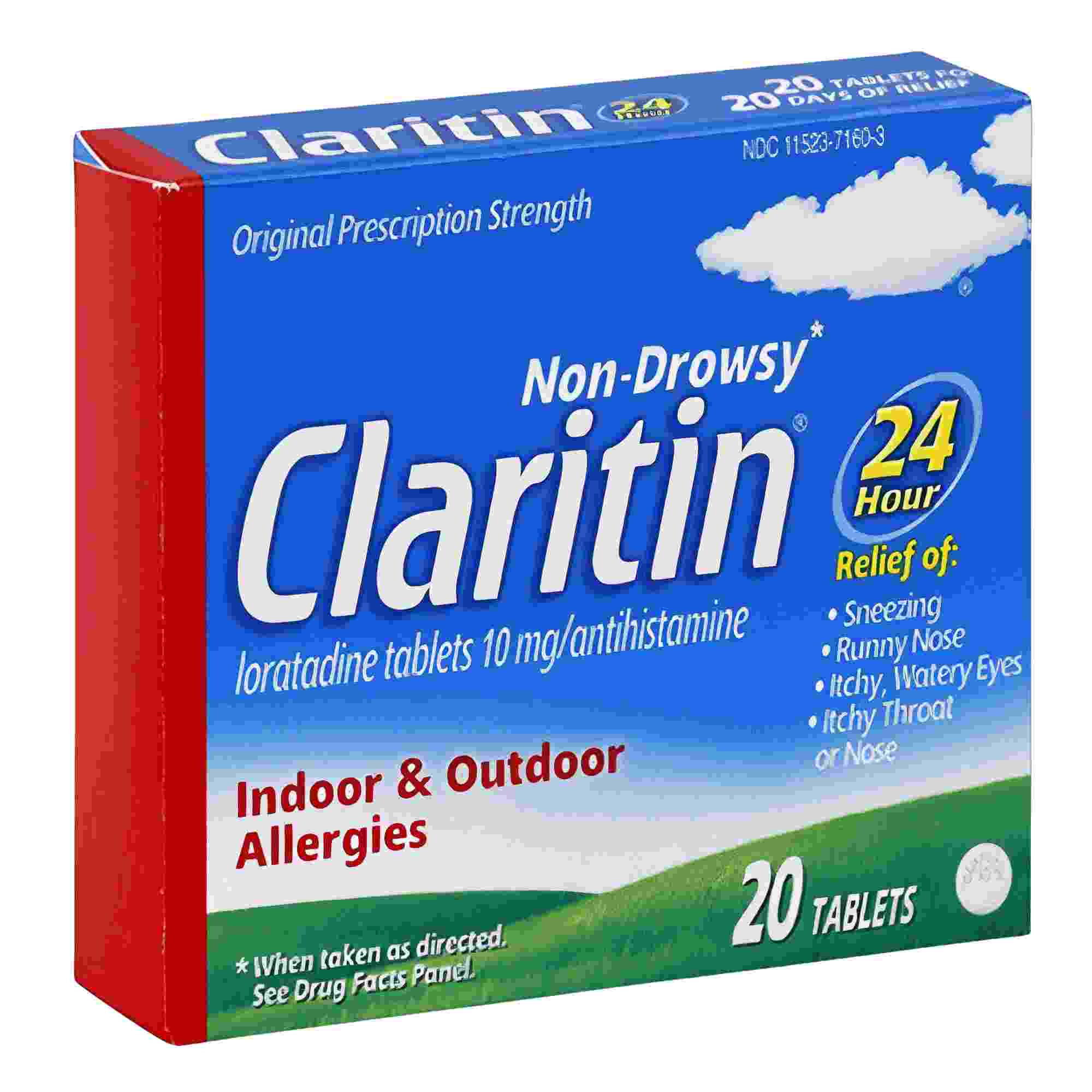 CLARITINE 10 MG 20 TABLET