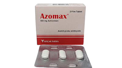 Azomax 500 Mg 3 Film Tab(AZITROMYSIN)