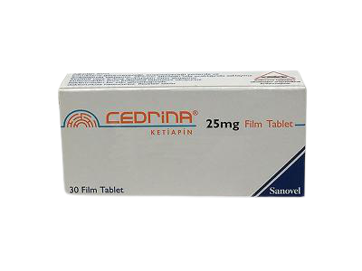 Cedrina 25 Mg 30 Tab