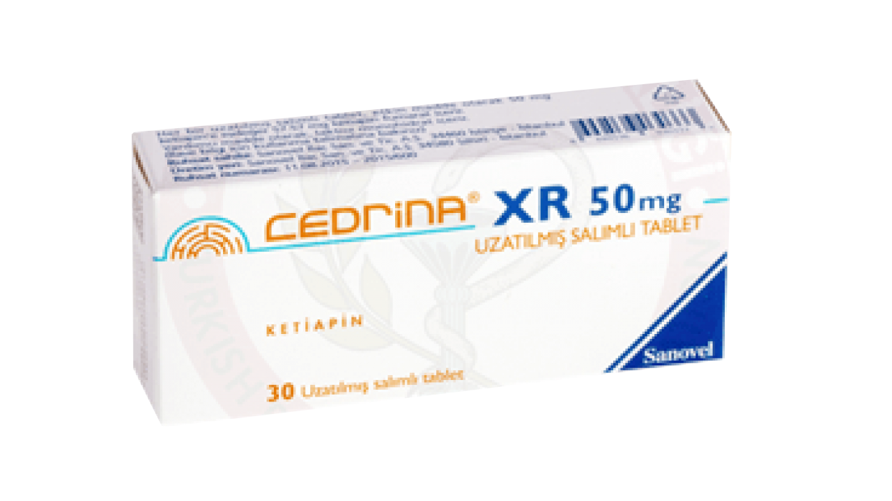 Cedrina Xr 50 Mg 30 Tab