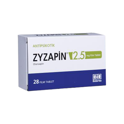 Zyzapin 2.5 Mg 28 Tab(Olanzapin)