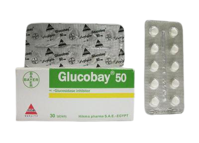 glucobay 50 mg 30 tabs