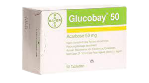 glucobay 50 mg 90 tabs