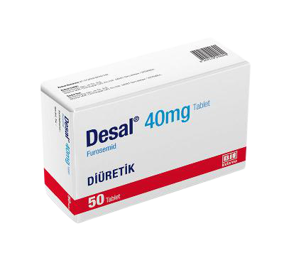Desal 40 Mg 50 Tablet(Furosemid)
