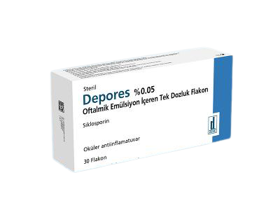 Depores %0.05 Oftal Emul Ic Tek Doz 30 Flakon