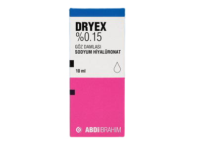 Dryex %0.15 Eye Drops 10 Ml(Sodyum Hiyaluranat)