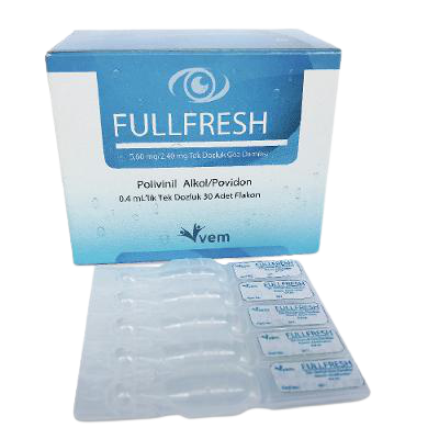 FullFresh SINGLE DOSE EYE DROPS 30 Flakon(Polyvinyl Alcohol)