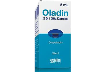 Oladin %0.1 5 Ml Eye Drop(Olapatadin)