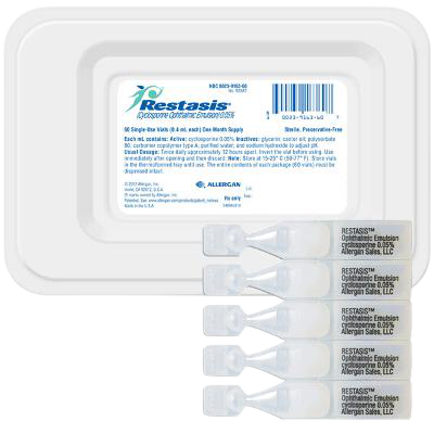 Restasis %0.05 0.4 Ml 30 Flakon(Siklosporin)