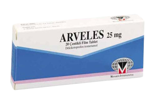 Arveles 25 Mg 20 Film Tab(DEXKETOPROFEN)