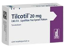 Tilcotil 20 Mg 1 Flakon(TENOXICAM)