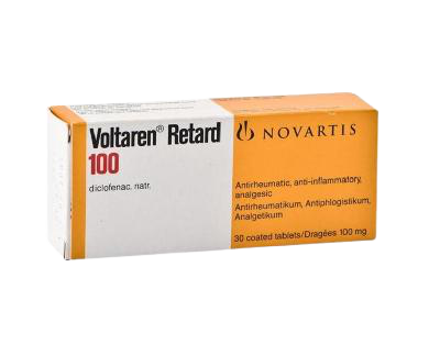 Voltaren Retard 100 Mg 10 Tablet(diclofenac)