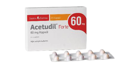 Acetudil 60 Mg Fort 20 Caps(ACEMETHACIN)