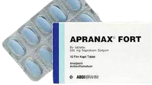 Apranax Forte 550 Mg 20 Tablets(Naproxen)