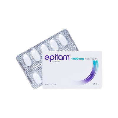 Epitam 1000 Mg 50 Film Tablet(LEVETIRACETAM)