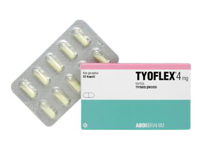 Tyoflex 4 Mg 20 Kapsul(THIOCOLSICOSIDE)