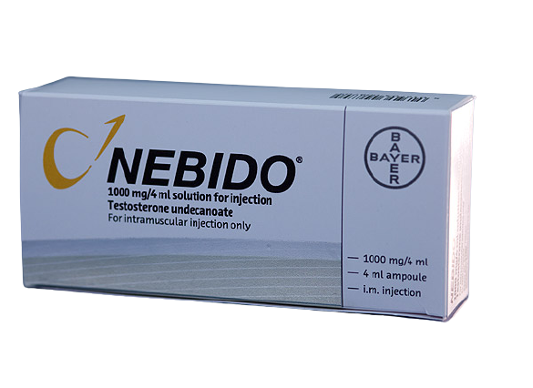 nebido 250mg / 4 ml ampul(testosterone undecanoate)