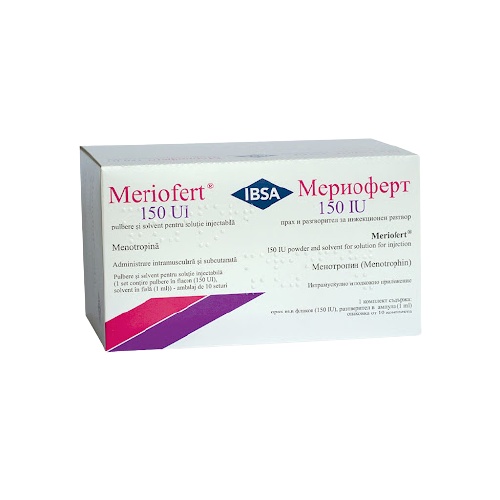 meriofert 150 iu kit(human menopausal gonadotropin)