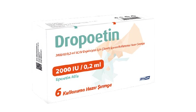 dropoetin 2000 iu/ 0.2 ml
