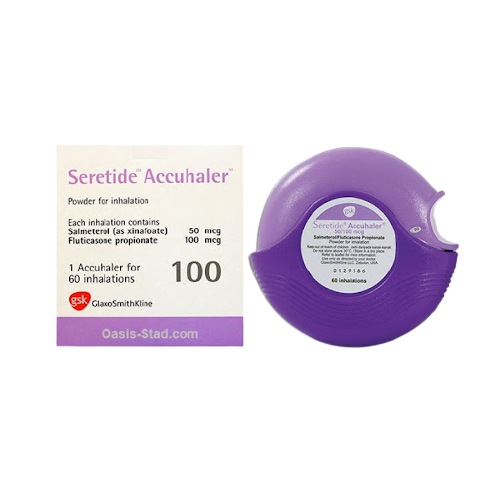 seretide 50/100 mcg(fluticasone salmeterol)