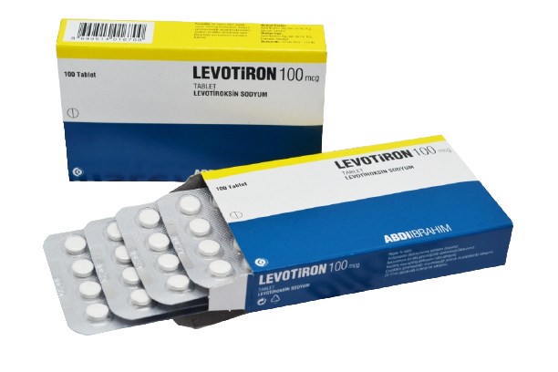 levotiron 100 mcg 50 tabs(levothyroxine sodium)