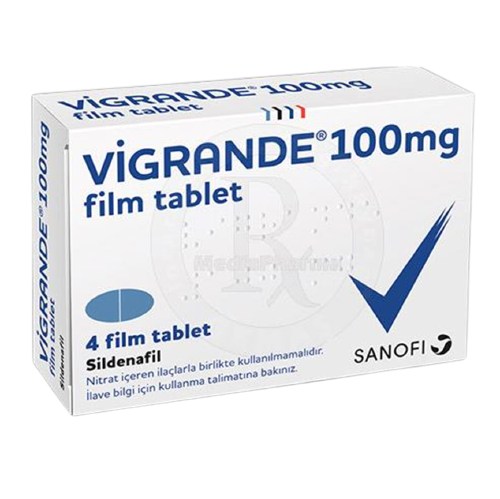 Vigrande 100 Mg-Pg 4Tab (SILDENAFIL CITRATE)