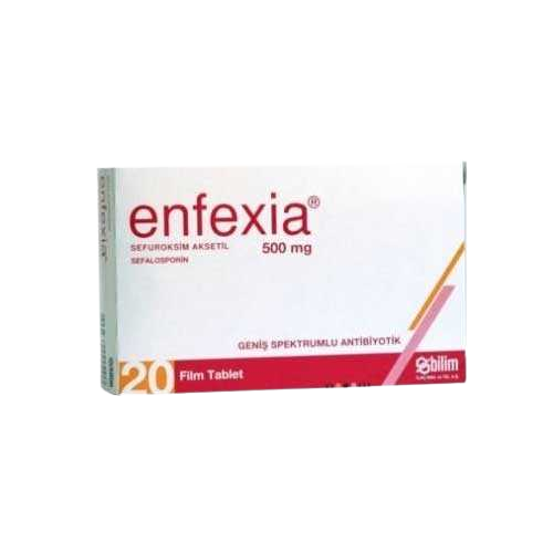 enfexia 500 mg 20 tab (cefuroxim aksetil)