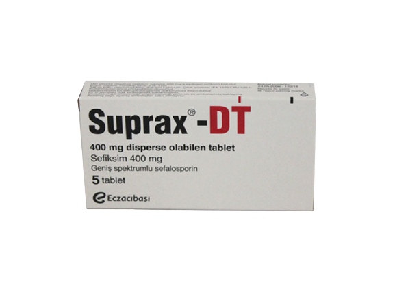 suprax 400 mg tabs(ceficsim)