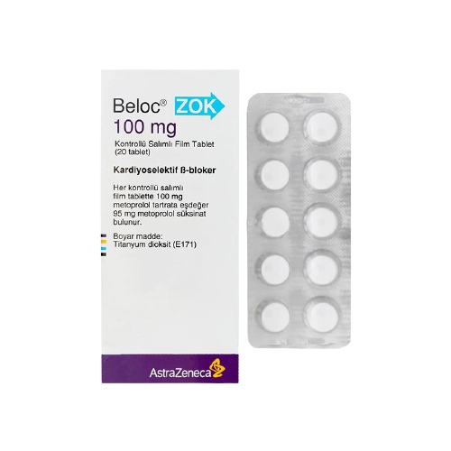 beloc zok 100 mg 20 tab (metoprolol)