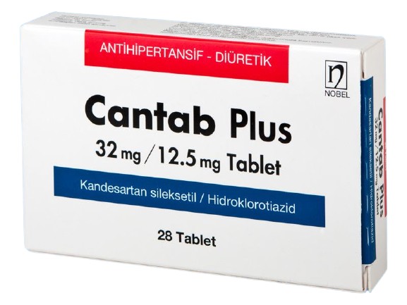 cantab plus 32/12,5 mg tabs(candesartan+cilsetil+hydrochlorothiazide)