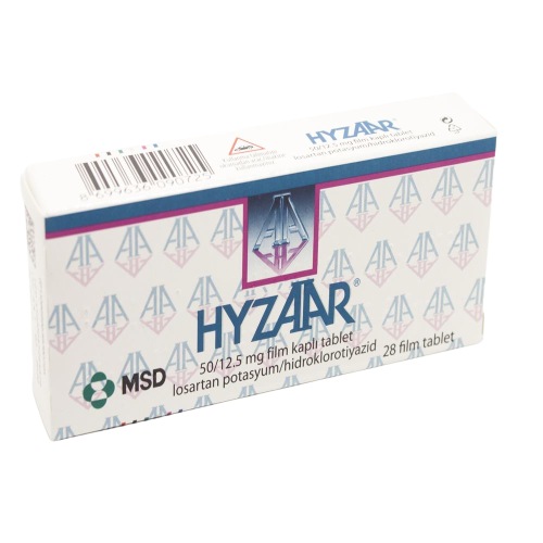 hyzaar 50/12.5 mg 28 tab