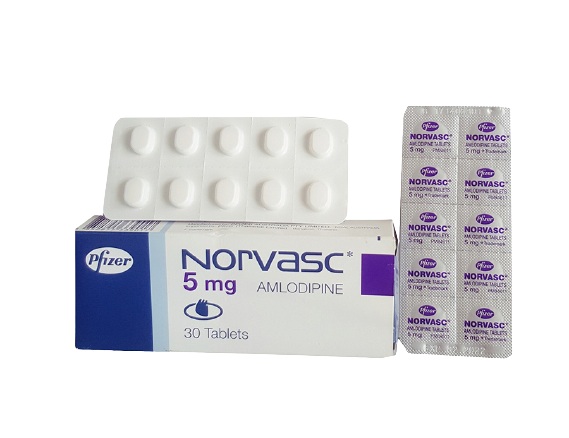 NORVASC 5 mg 30 tabs