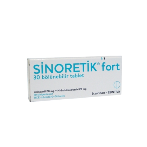 sinoretik fort 20+25mg 30 tabs