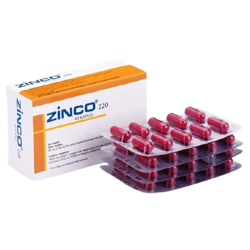 Zinco 220 mg 40 Capsule