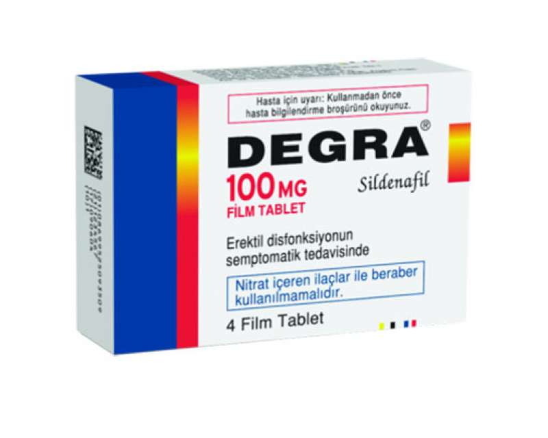Degra 100 mg 4 tab SILDENAFIL