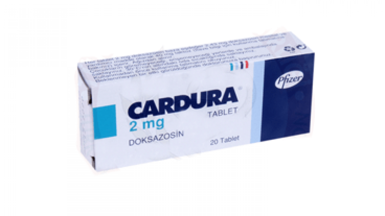 cardura 2 mg 20 tablet