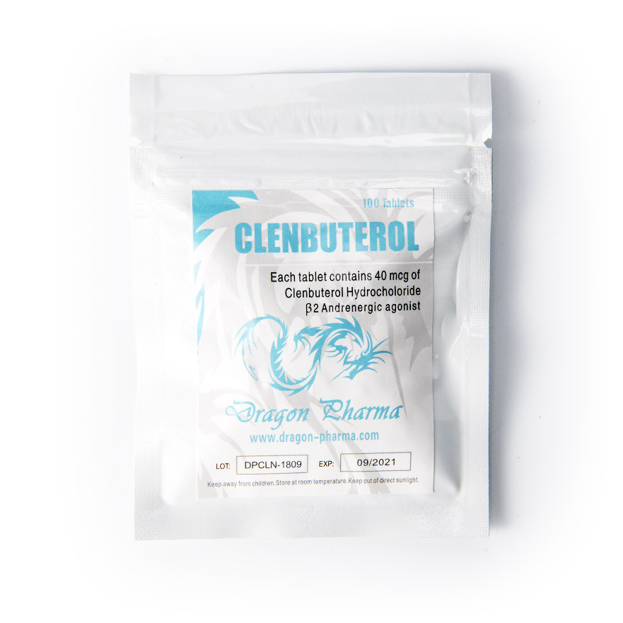 Clenbuterol 40mcg/tab 100tabs 