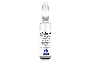 ANTOKSI-C 500 mg/5 ml IV. injection