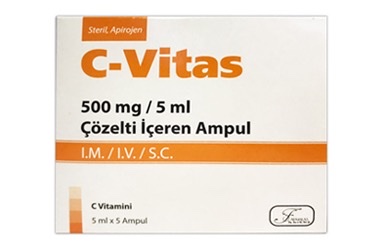 C-VITAS 500 mg/5 ml 5 amps