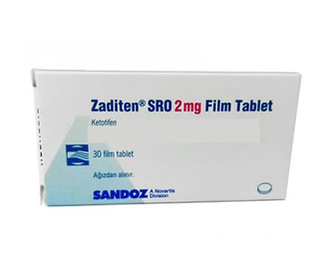 zaditen sro 2 mg 30 tab