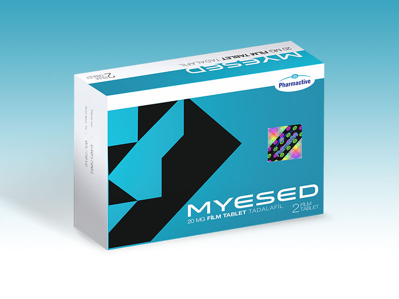 MYESED 20 mg 4 film tab