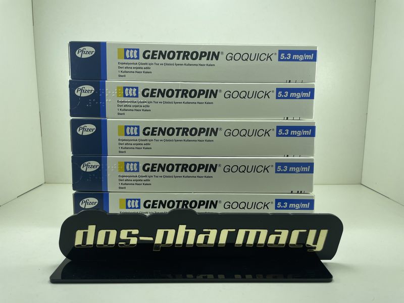 5 pen x genotropin 16(iu) 5.3 mg (somatropin)