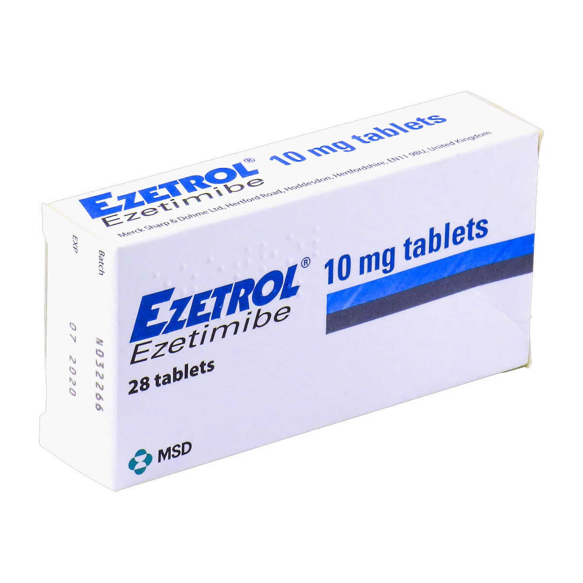 EZETROL 10 mg 28 tab(Ezetimibe)