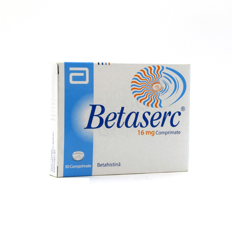 BETASERC 16 mg 30 tab( Betahistine Dihydrochloride)